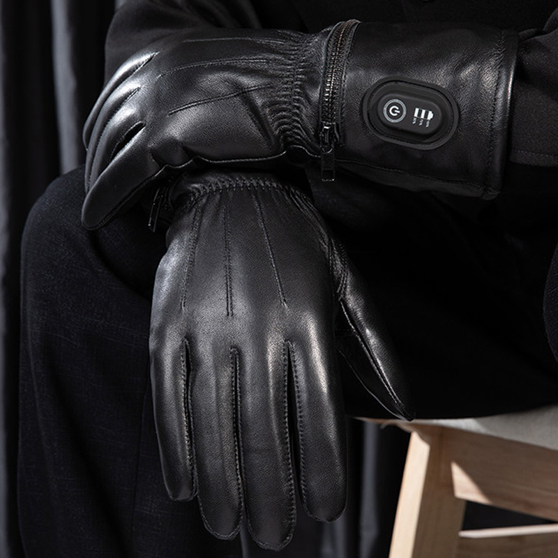 Hand Warmer Electric - 2026年型 充電式バッテリー内蔵 電気式ヒートグローブ、冬用 保温グローブ、ライディング、スキー、スノーボード、ハイキング、サイクリング用 ハンドウォーマー