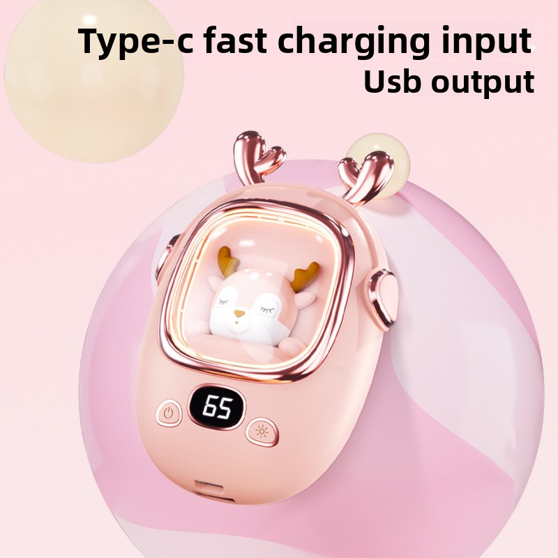 かわいいペット型USB電気ハンドウォーマー 3000mAh  - Hand Warmer Electric のレビューと価格