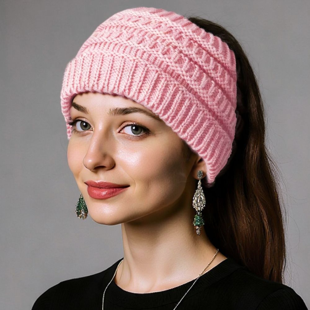 幅広のニット製ヘアバンド。冬用の女性向けで、暖かく伸縮性があ - Fleece Ear Warmer Band のレビューと価格