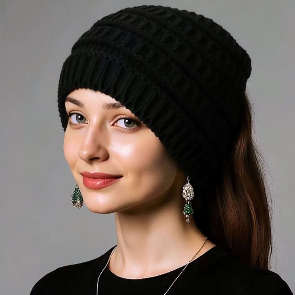 女性用、ニット素材のヘッドバンド。冬用、幅広、伸縮性のあるヘ - Fleece Ear Warmer Band のレビューと価格
