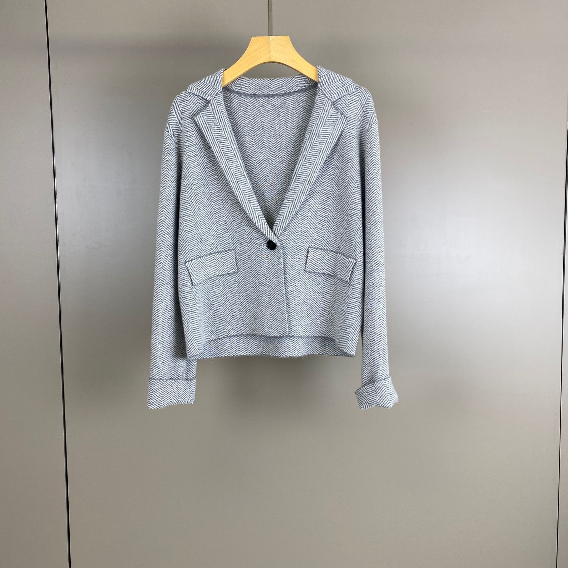 2026年秋冬新作 カシミヤブレザー ニットカーディガンコー - Wool Coat Peacoat のレビューと価格