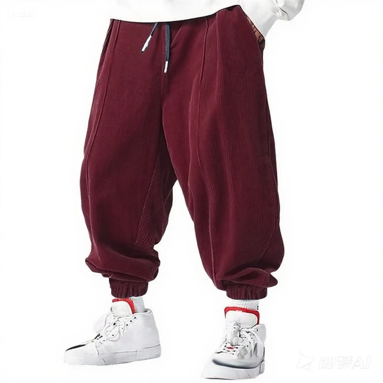 冬用コーデュロイパンツ、メンズ、新作、無地、裏起毛、厚手、ゆ - Corduroy Pant Warm のレビューと価格