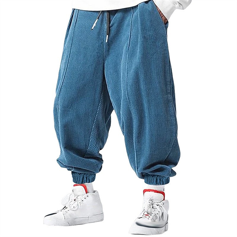 冬用コーデュロイパンツ、メンズ、新作、無地、フリース裏地、厚 - Corduroy Pant Warm のレビューと価格