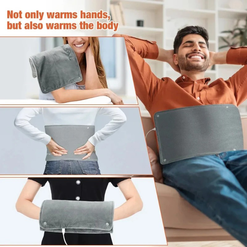 冬のオフィスやご家庭で使えるUSB接続の温度調節機能付きハン - Hand Warmer Electric のレビューと価格