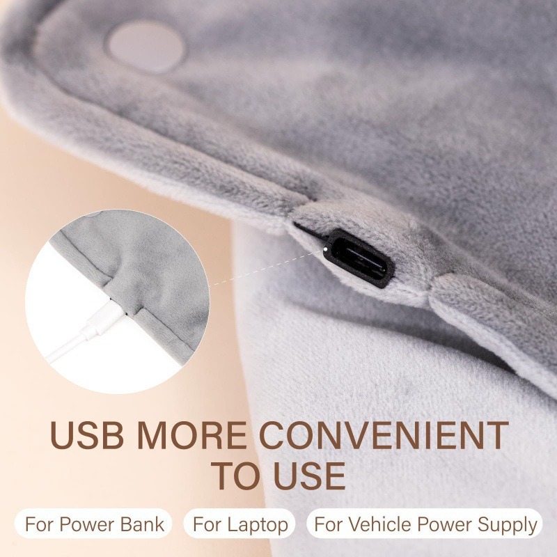 冬のオフィスやご家庭で使えるUSB接続の温度調節機能付きハン - Hand Warmer Electric のレビューと価格